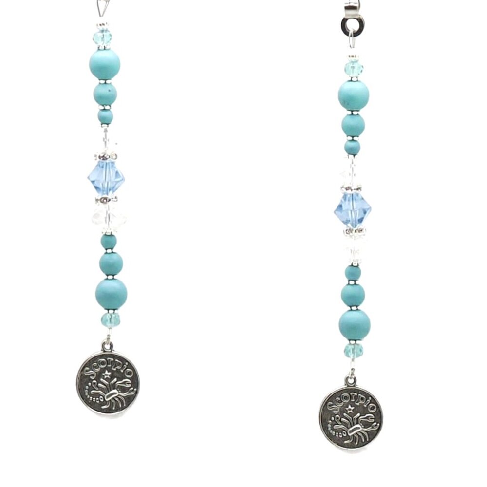 Scorpio Blue Ceiling Fan Pulls